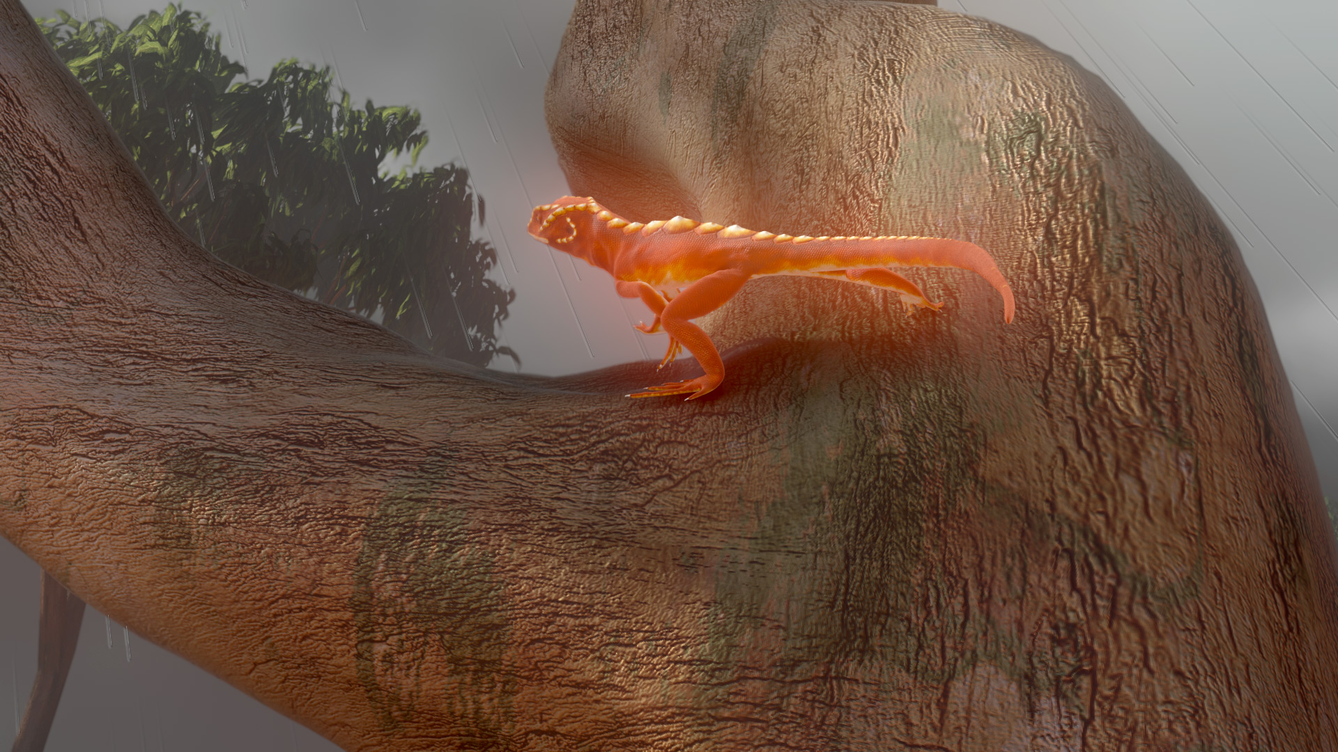 Render frame from “Janyju the Red Lizard” 2014 ©MCLA & Nyamba Buru Yawuru. 